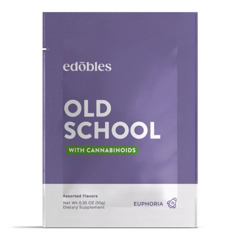 Old School Gummy Pouch - D9, CBD - Thumbnail 2