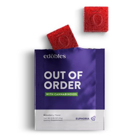 Out of Order Gummy Pouch - D8, D9, THCP, Mushrooms - Thumbnail 1