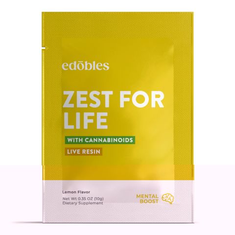 Zest for Life Gummy Pouch - D8, Live Resin - Thumbnail 2